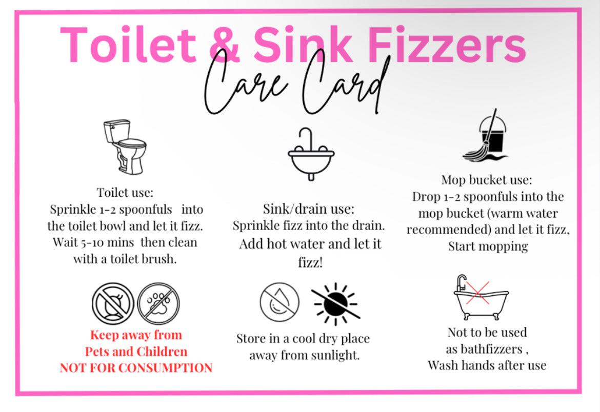 Sink,Mop&Toilet fizz 250g