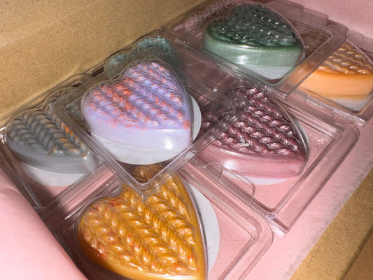 4 x Wax Melt Heart Bundle