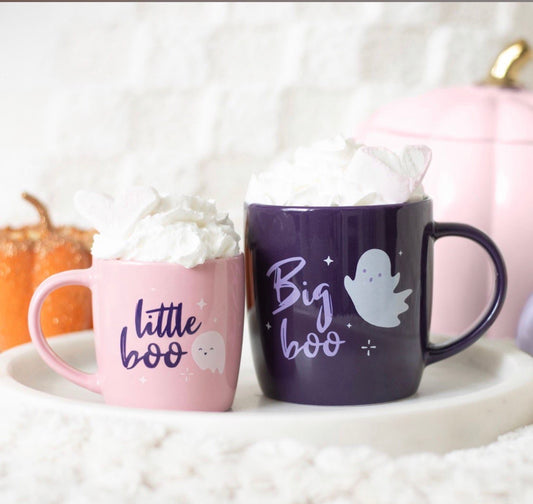 BIG BOO LITTLE BOO FAMILY MUG SET